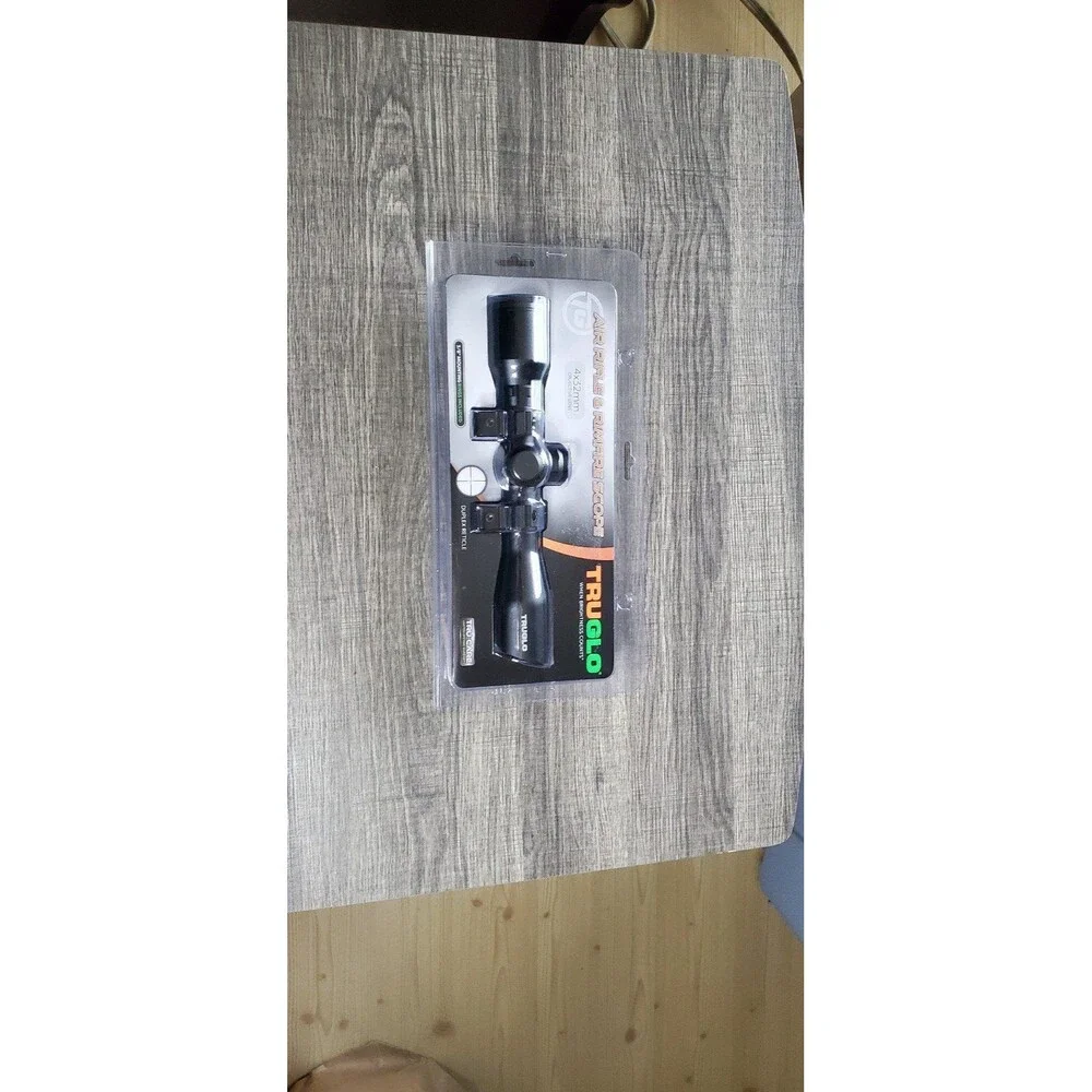 TRUGLO TG8504BR 4x32mm Compact Rimfire & Air Rifle Scope Series, Duplex Reticle